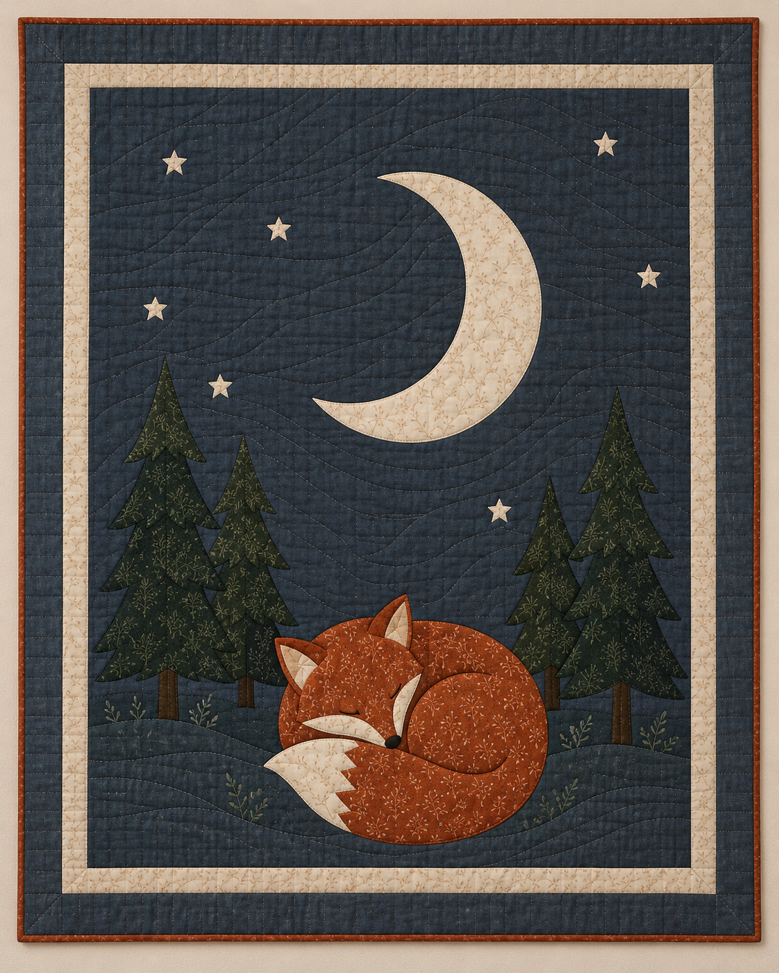 Fox Moon Grove TD101026019 Quilt Blanket