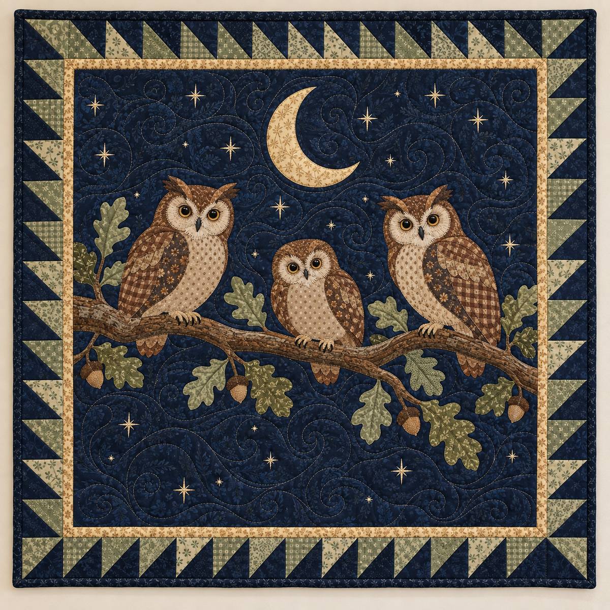 Moonlit Owls TD101026004 Quilt Blanket