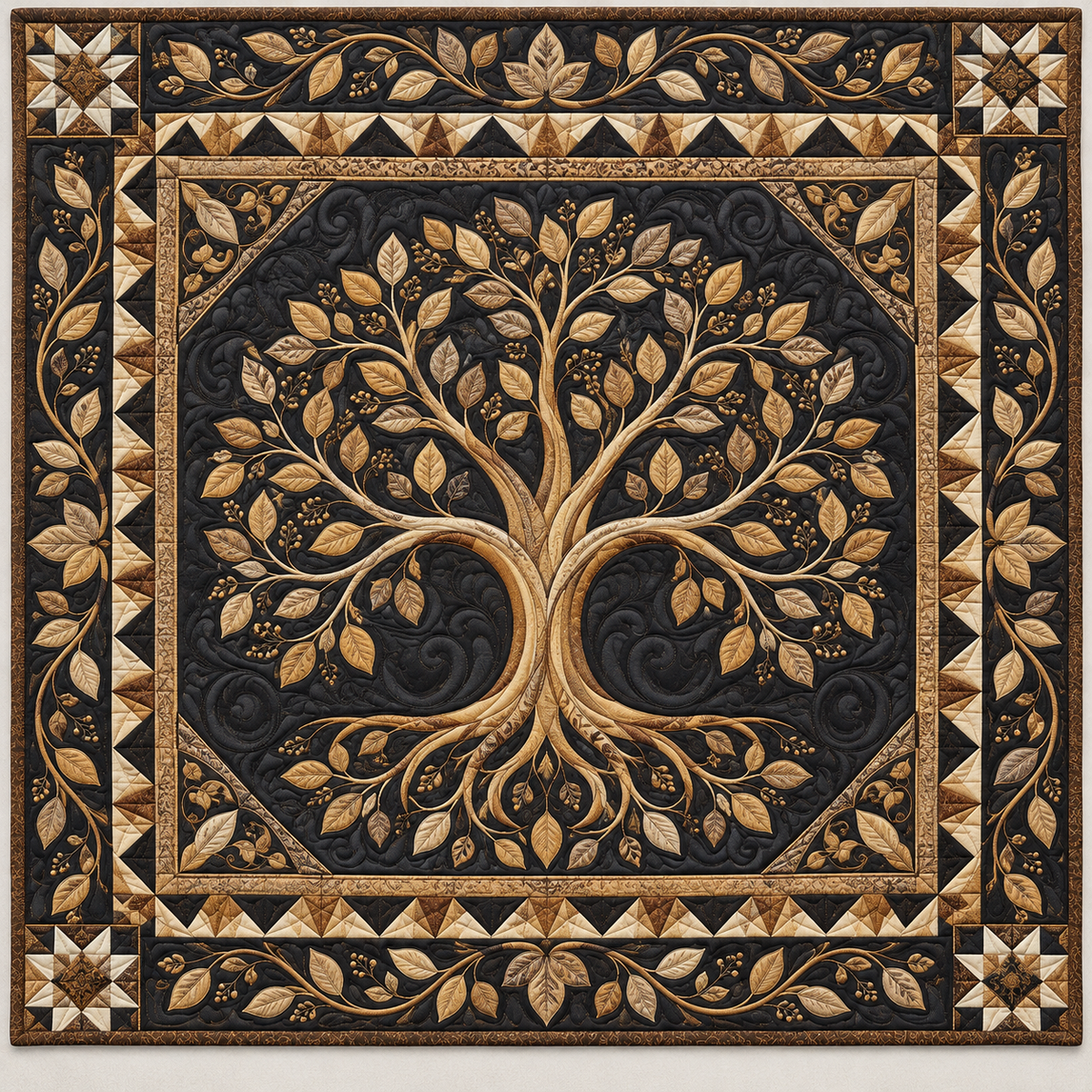 Golden Tree TD141026558 Quilt Blanket