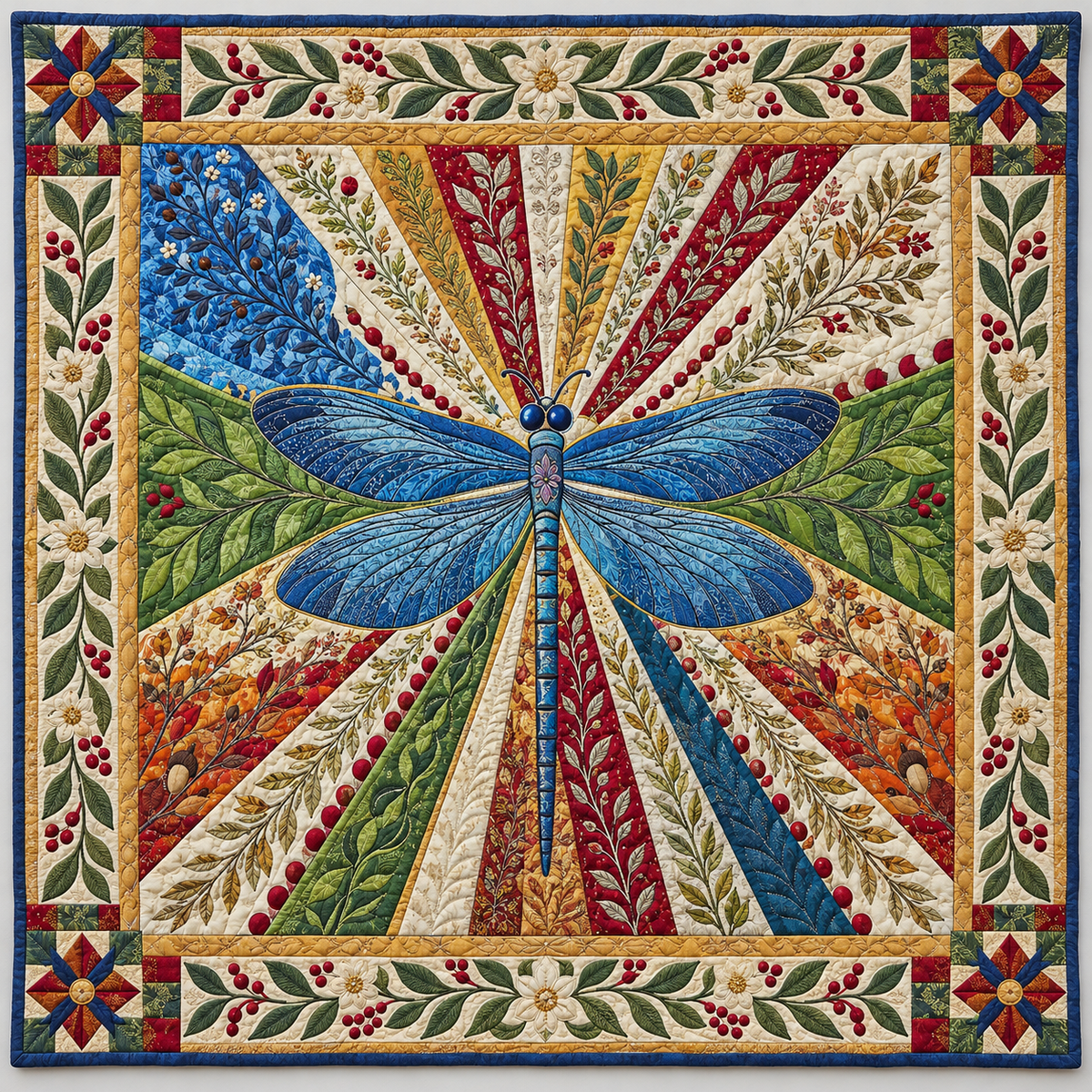 Dragonfly Radiant TD141026580 Quilt Blanket