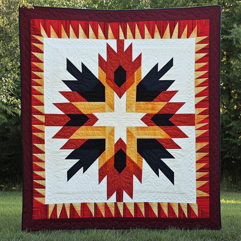 Native American Star DAI040924199 Quilt Blanket – Charming Favor