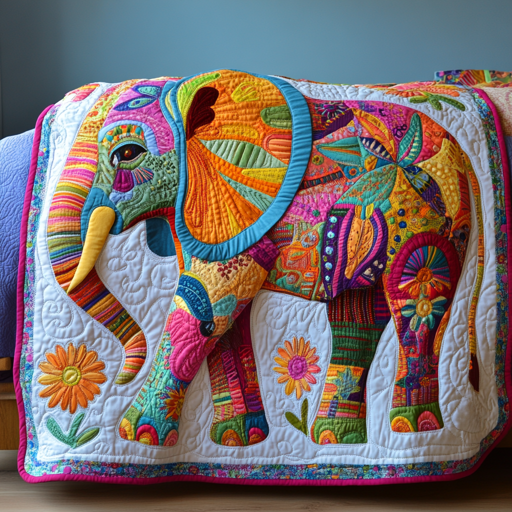 Elephant DAI110225083 Quilt Blanket