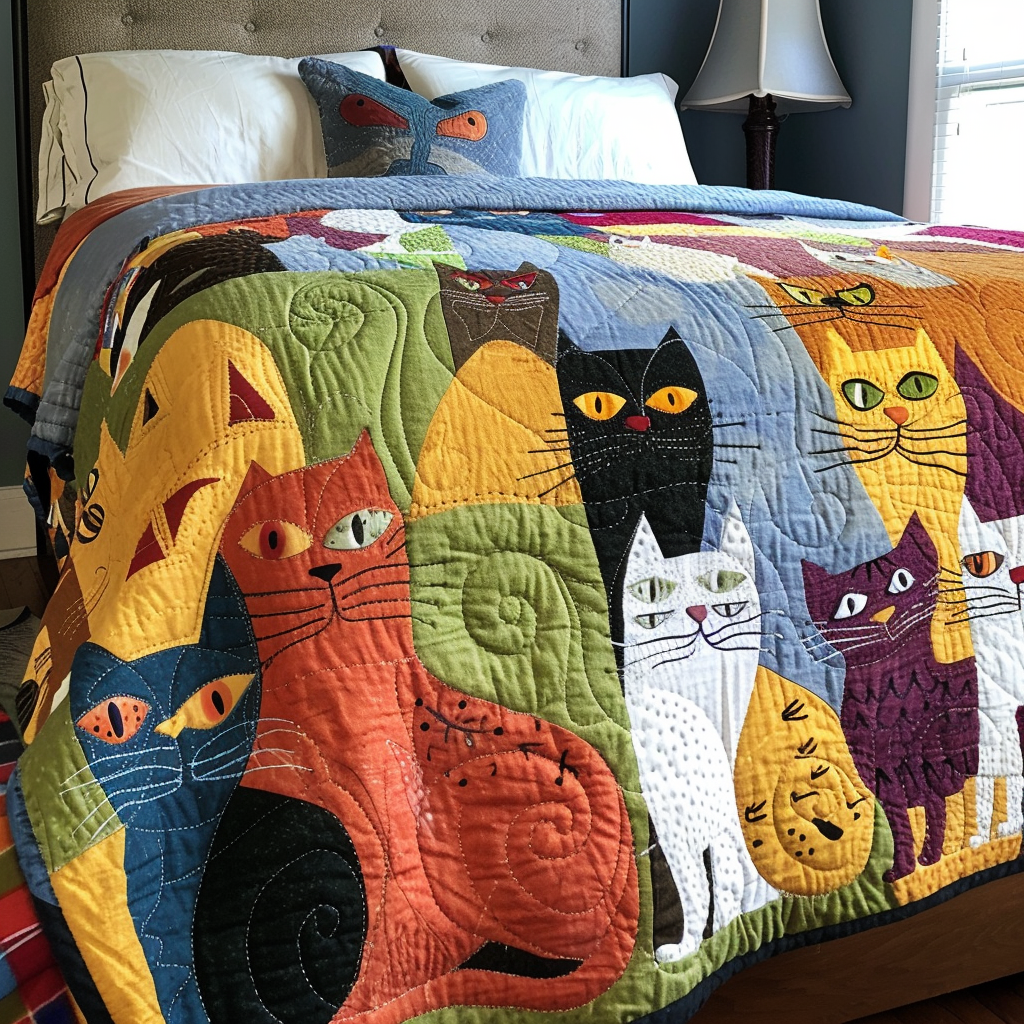 Cat online quilt