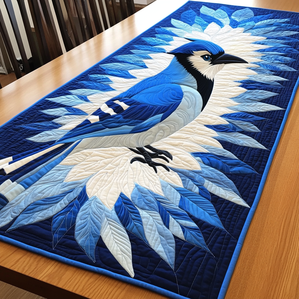 Blue Jay DAI040225486 Quilted Table Runner