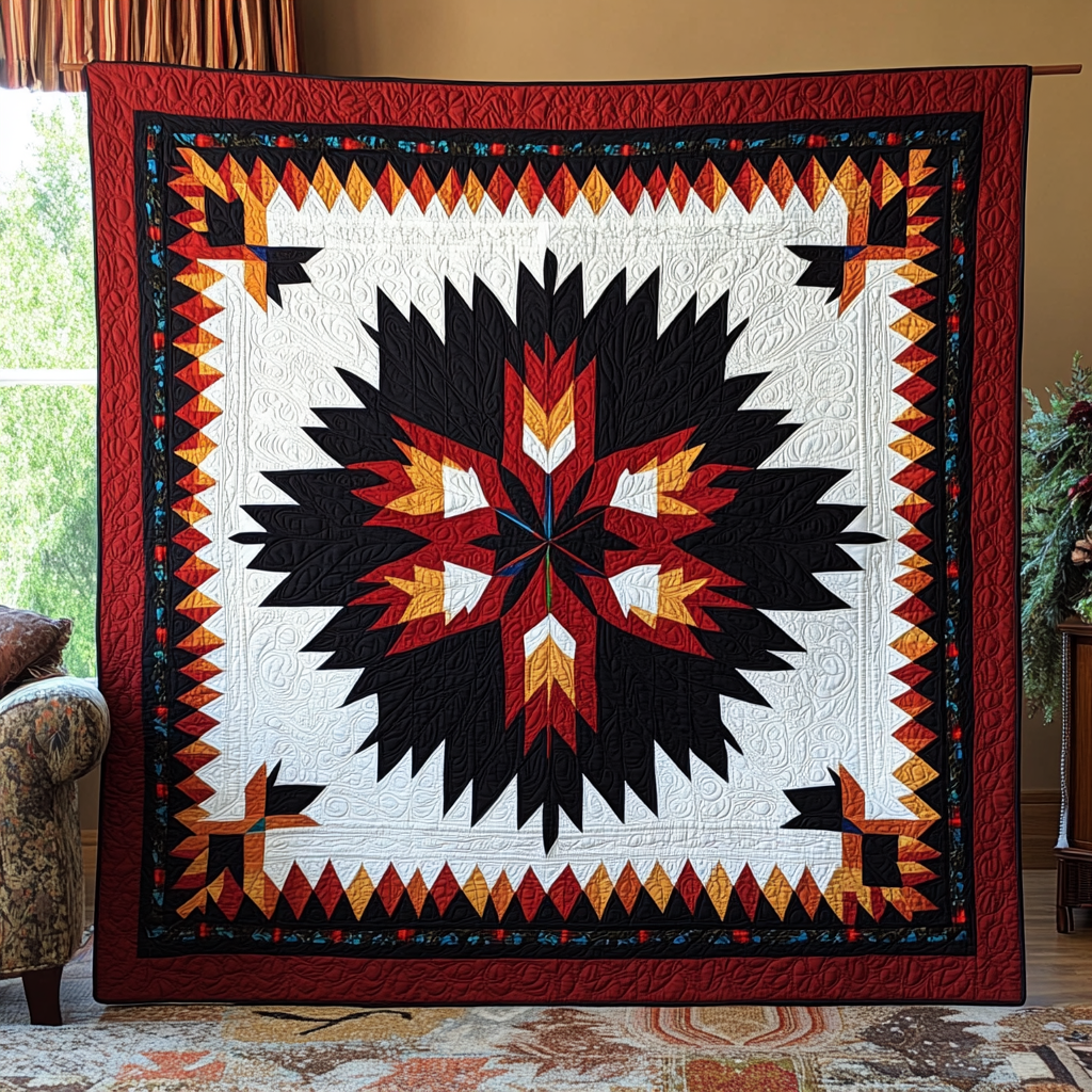 Native American TAI091024182 Quilt Blanket – Charming Favor