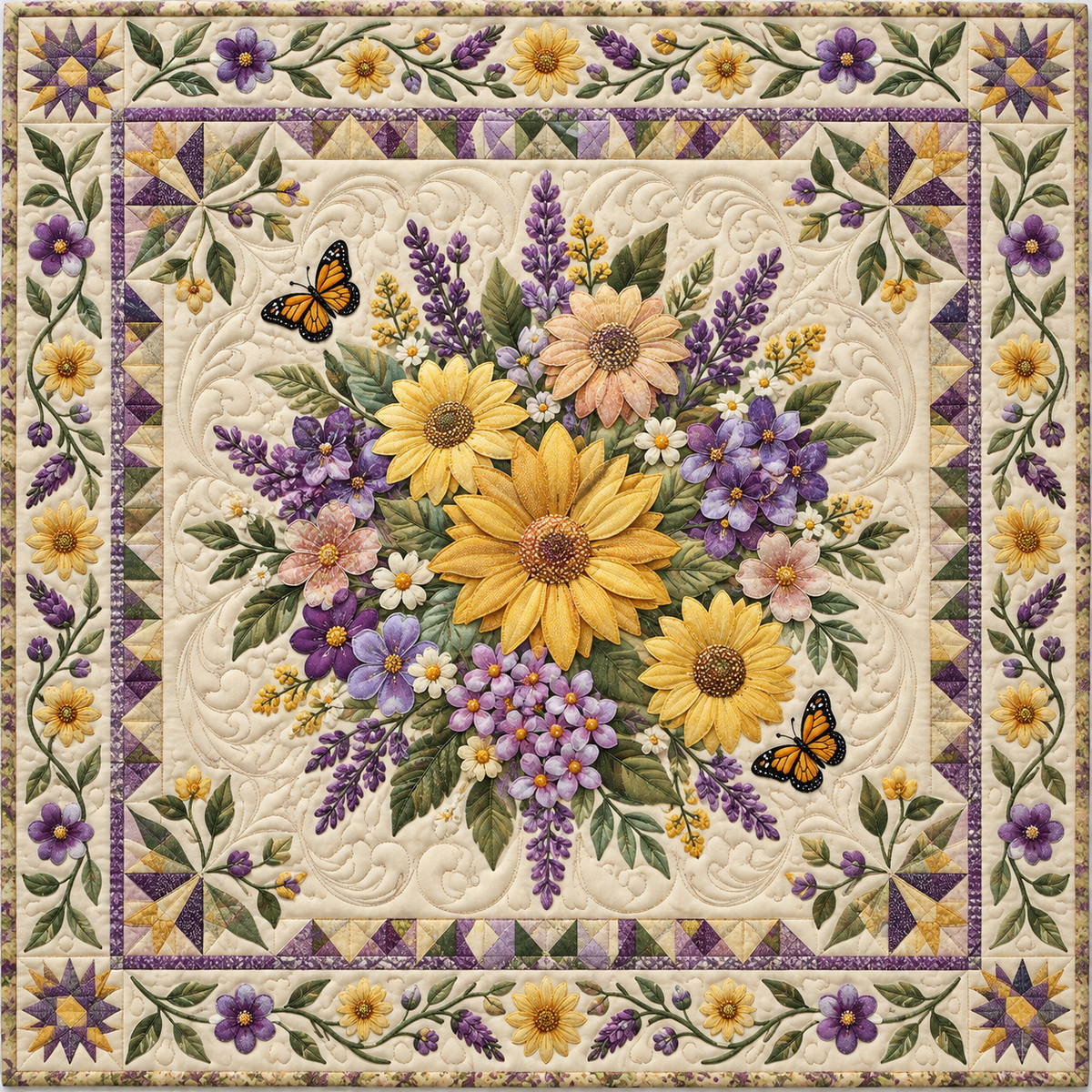Blooming Meadow TD141026716 Quilt Blanket
