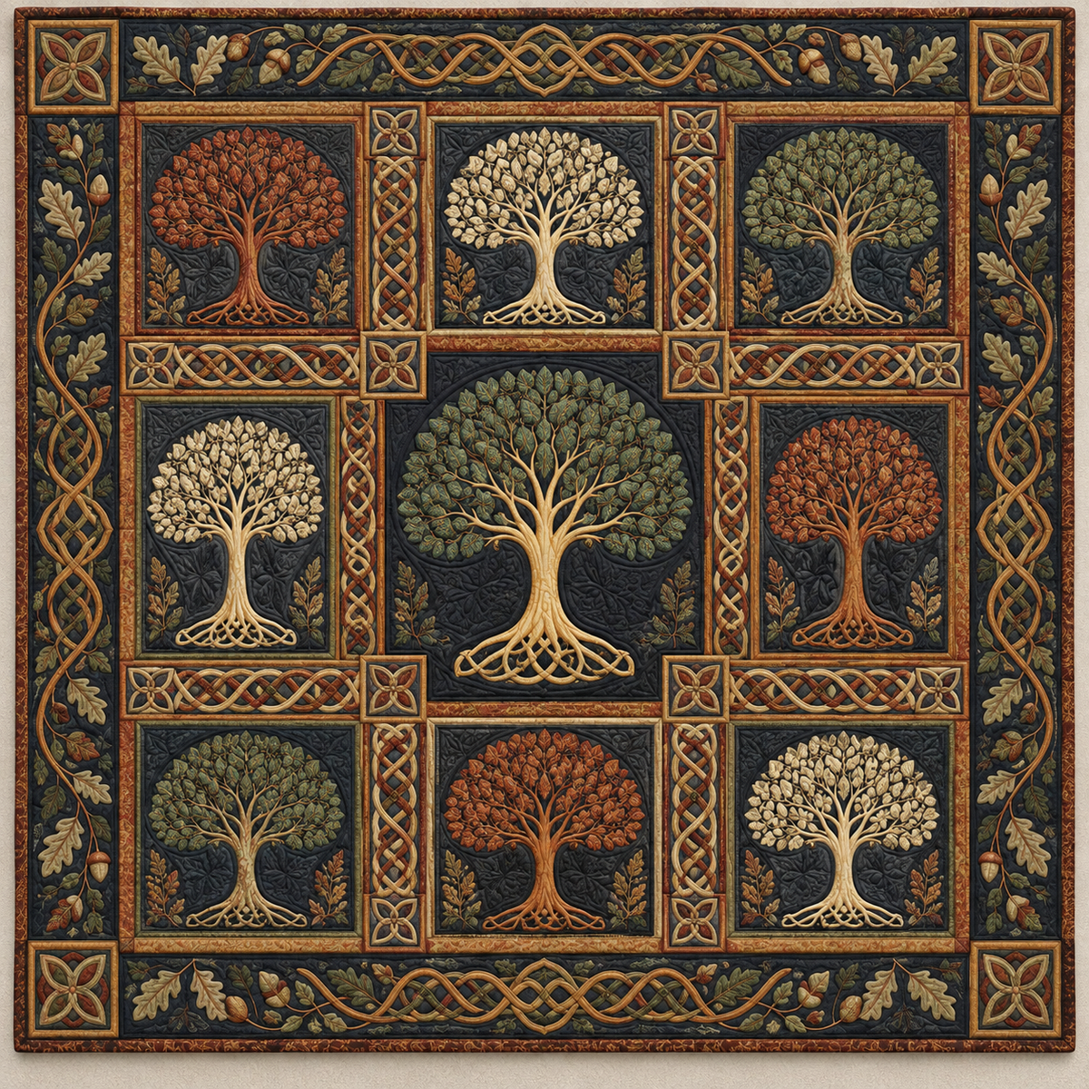 Golden Roots TD141026751 Quilt Blanket