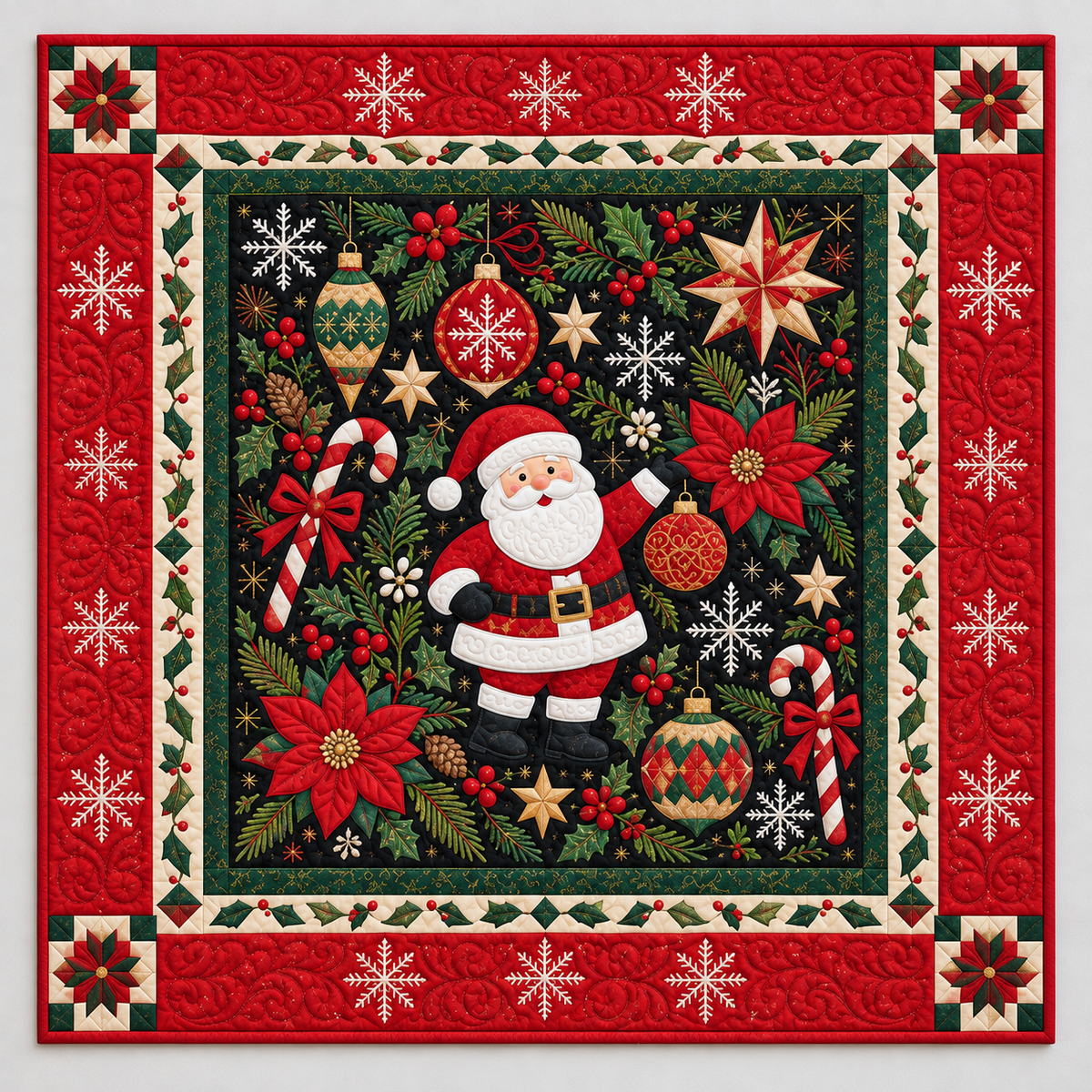 Santa And Christmas TD141026370 Quilt Blanket