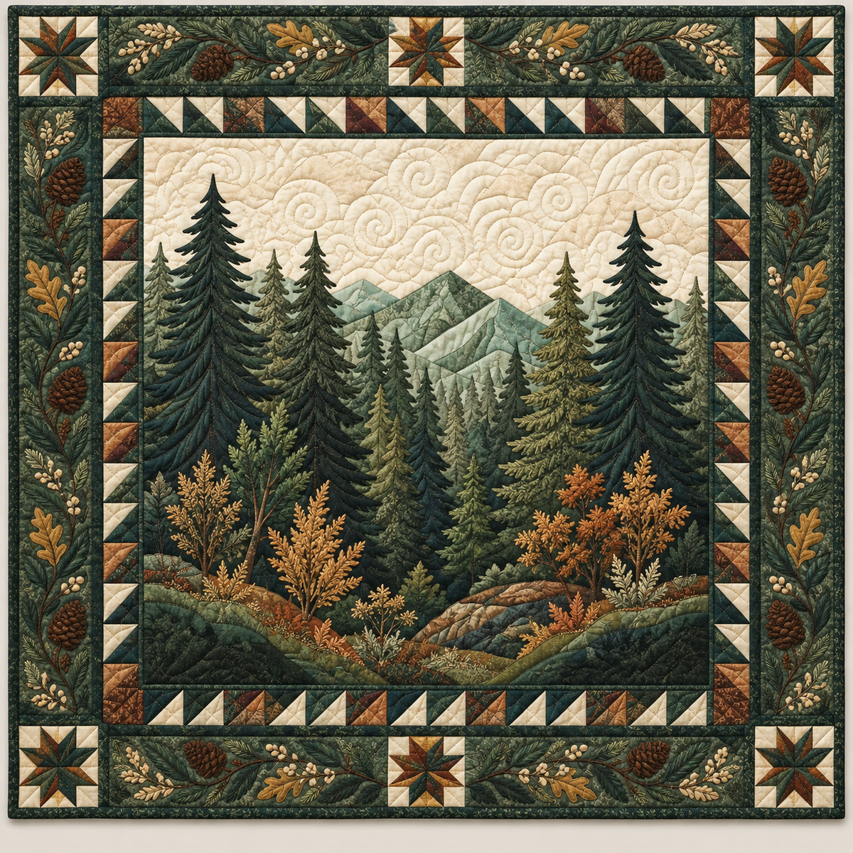Woodland TD141026890 Quilt Blanket