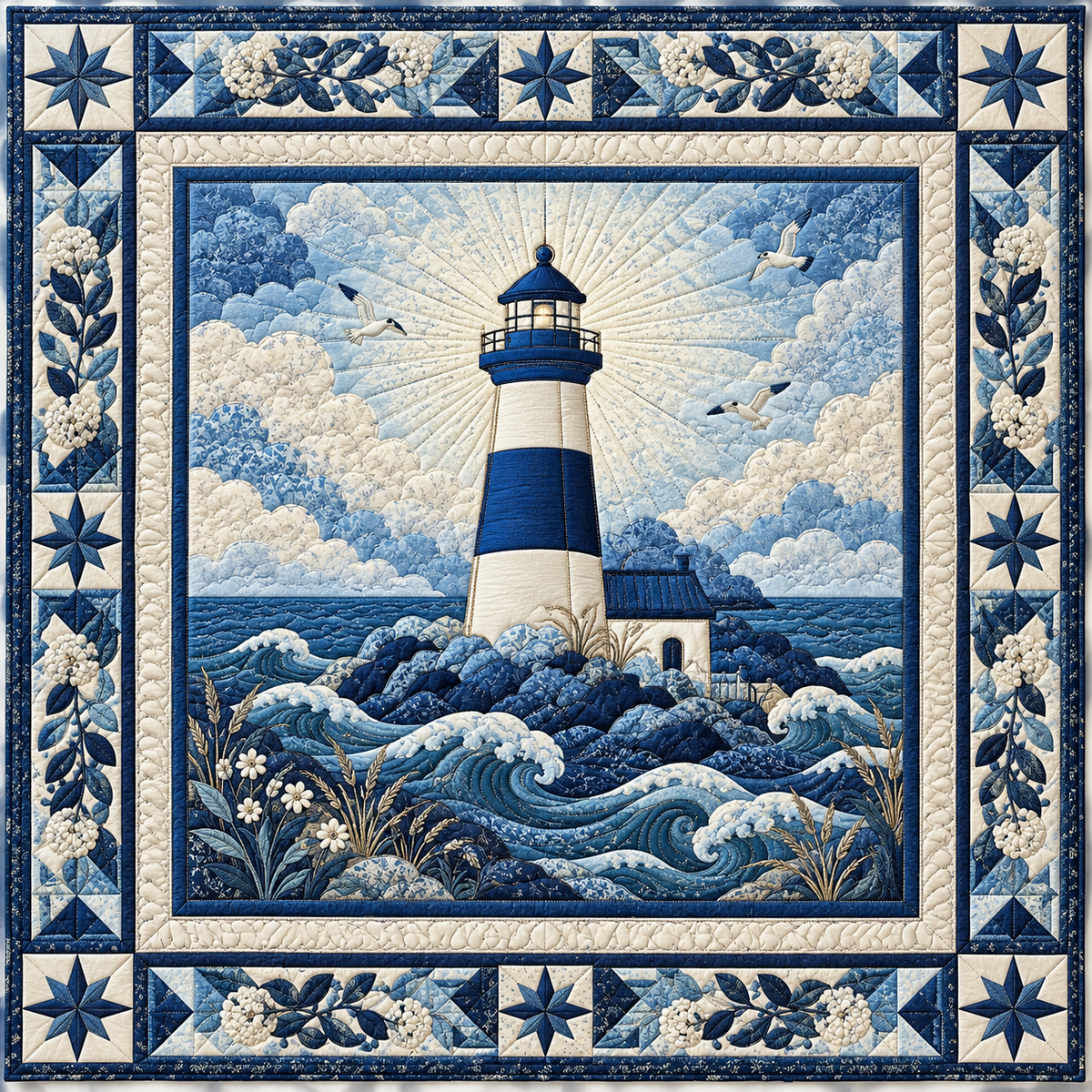 Lighthouse TD141026958 Quilt Blanket