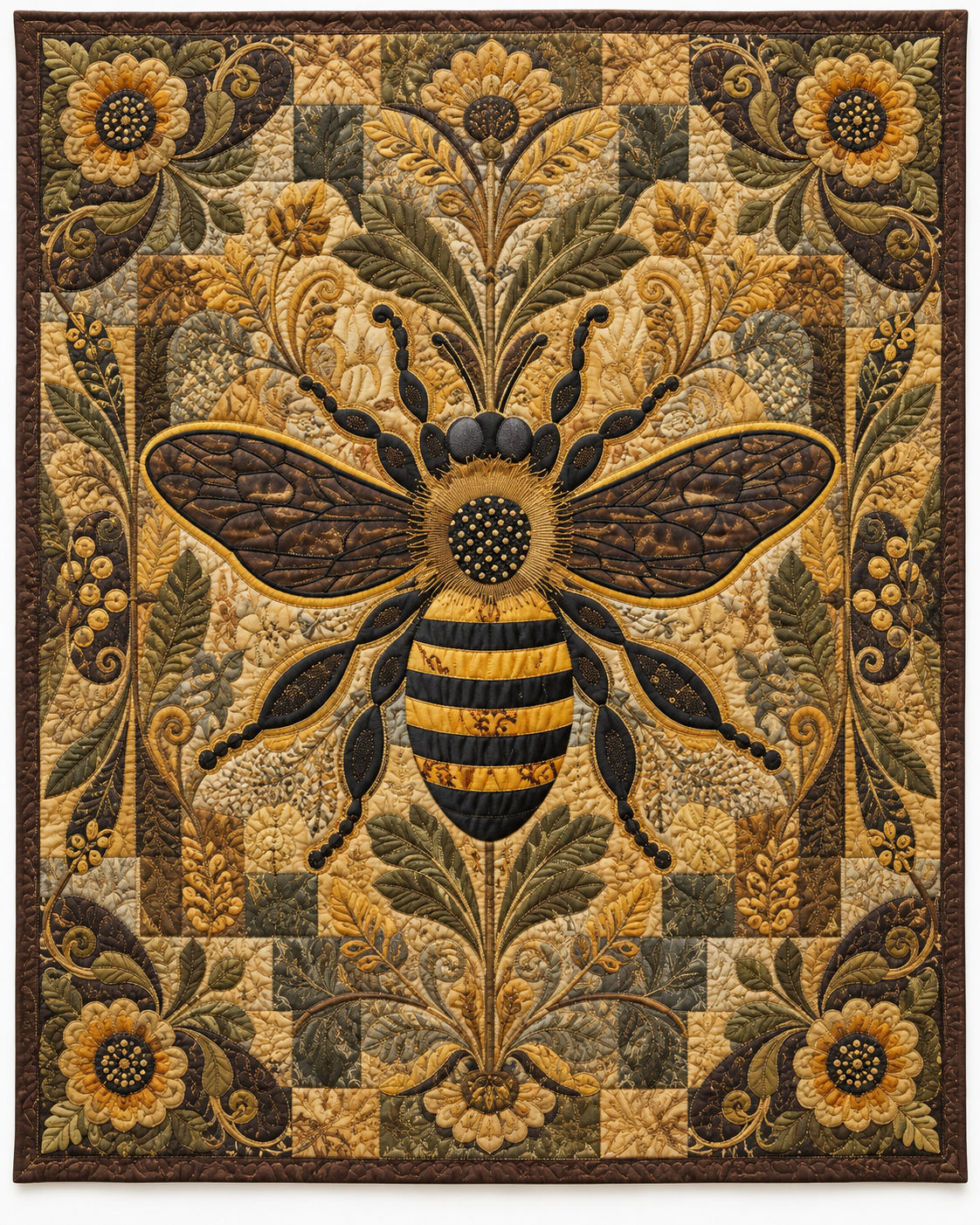 Antique Gold Bee TD101026072 Quilt Blanket