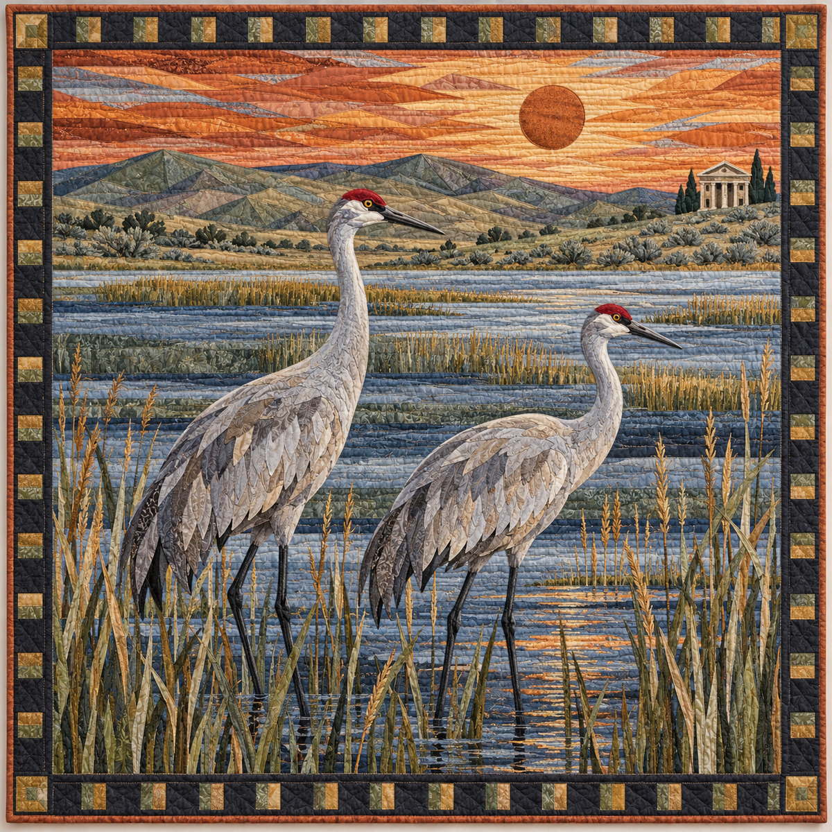 Alturas — Sandhill Dawn at the High-Desert Crossroads