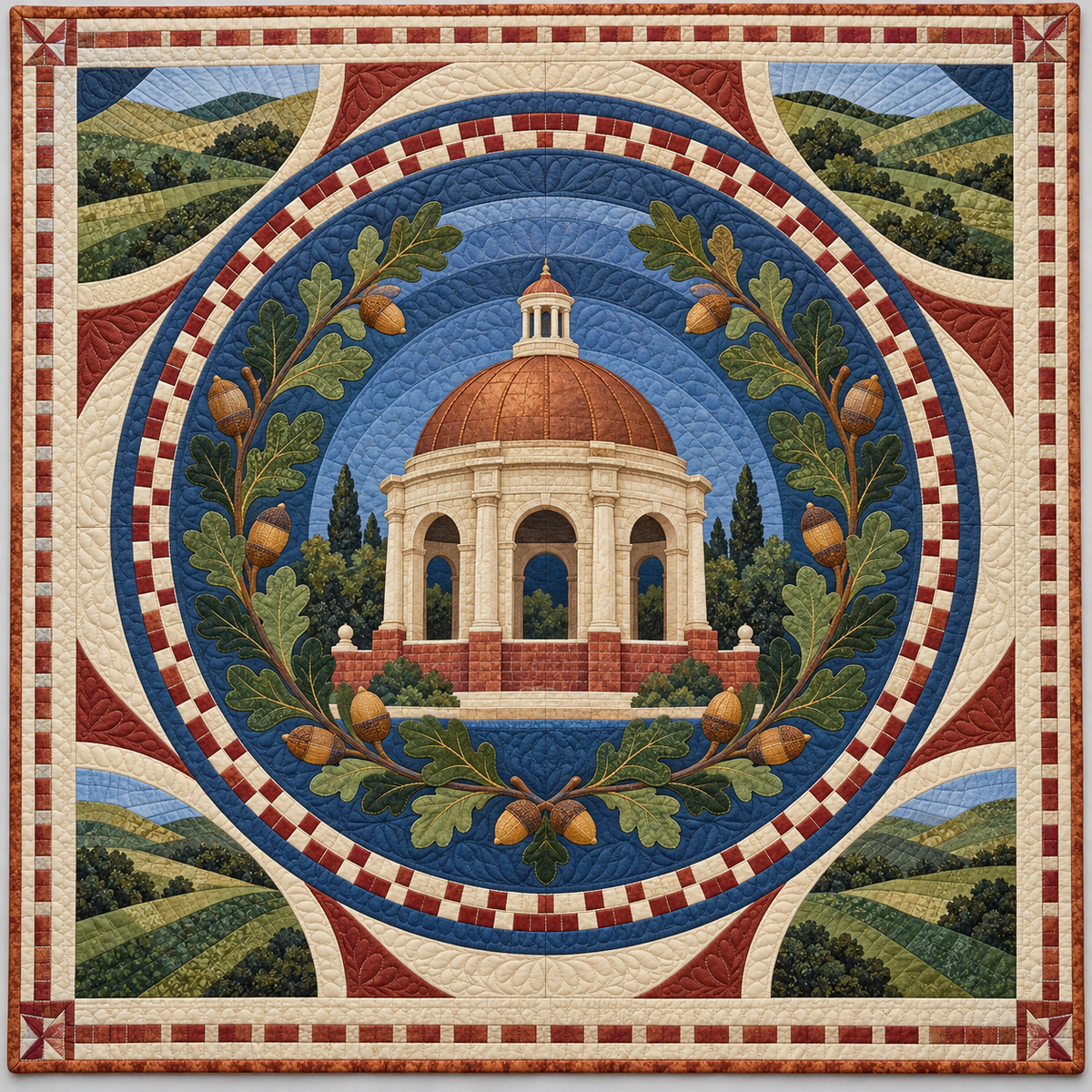 Atascadero — Rotunda in an Oak-Leaf Crown