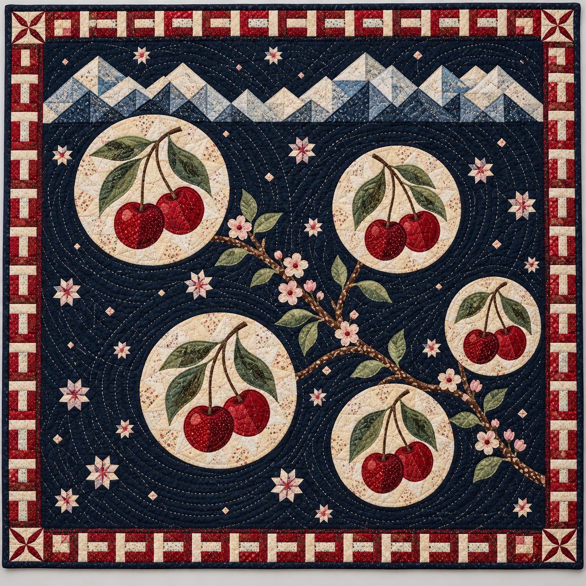 Beaumont — Cherry Constellation Beneath the Mountains
