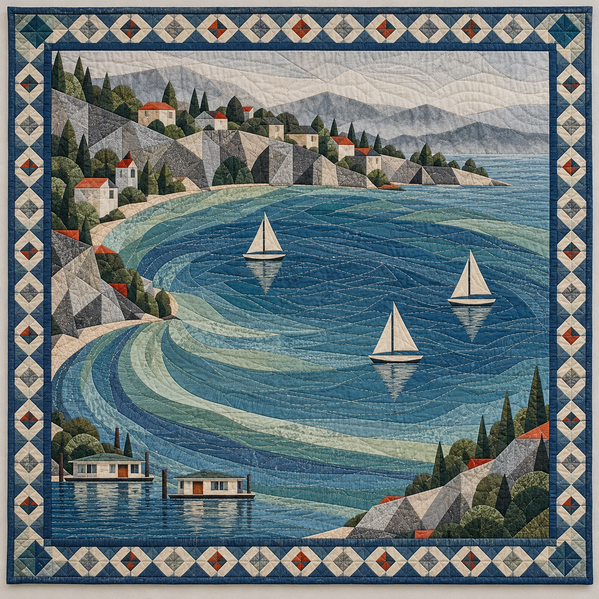 Belvedere — Lagoon Sails and Ark Reflections