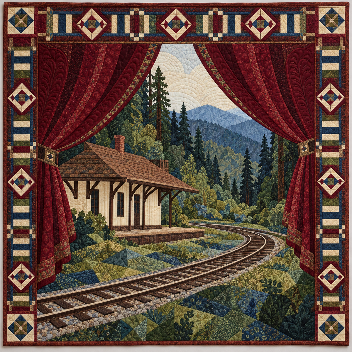 Blue Lake — Depot Lines and Theatre Curtains