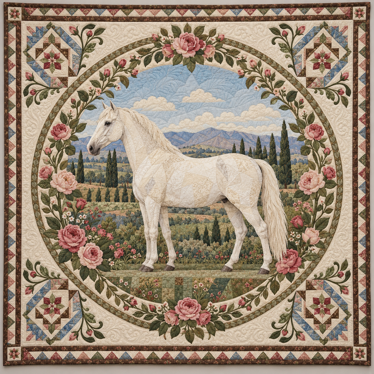 Camarillo — White Horse Garden Cameo