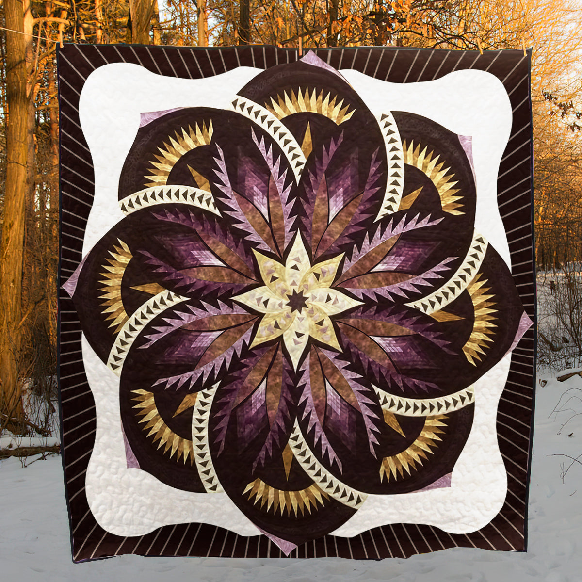 Flower CLM1510062 Art Quilt