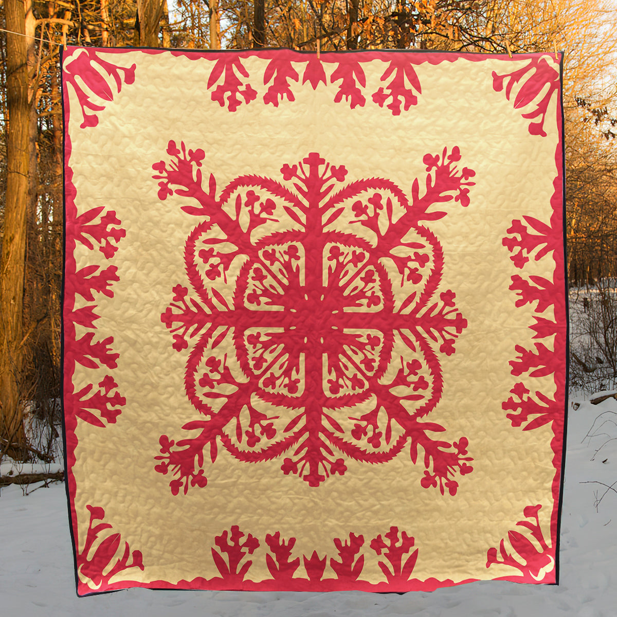 Hawaiian CLA1210217Q Quilt Blanket