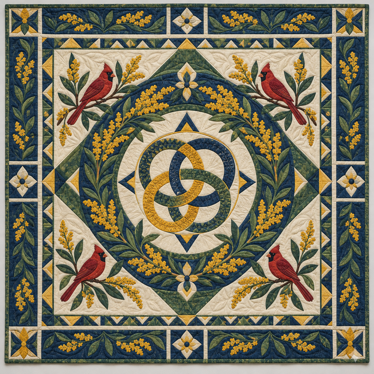 Kentucky Goldenrod Unity TD1410261050 Quilt Blanket