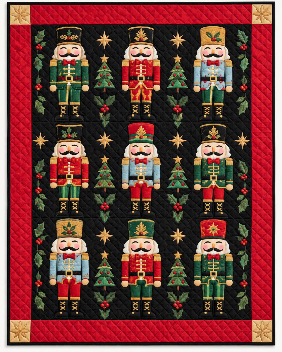 Nutcracker Parade TD101026346 Quilt Blanket