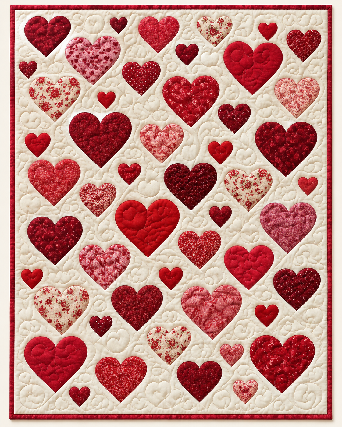 Red Heart Scatter TD101026417 Quilt Blanket