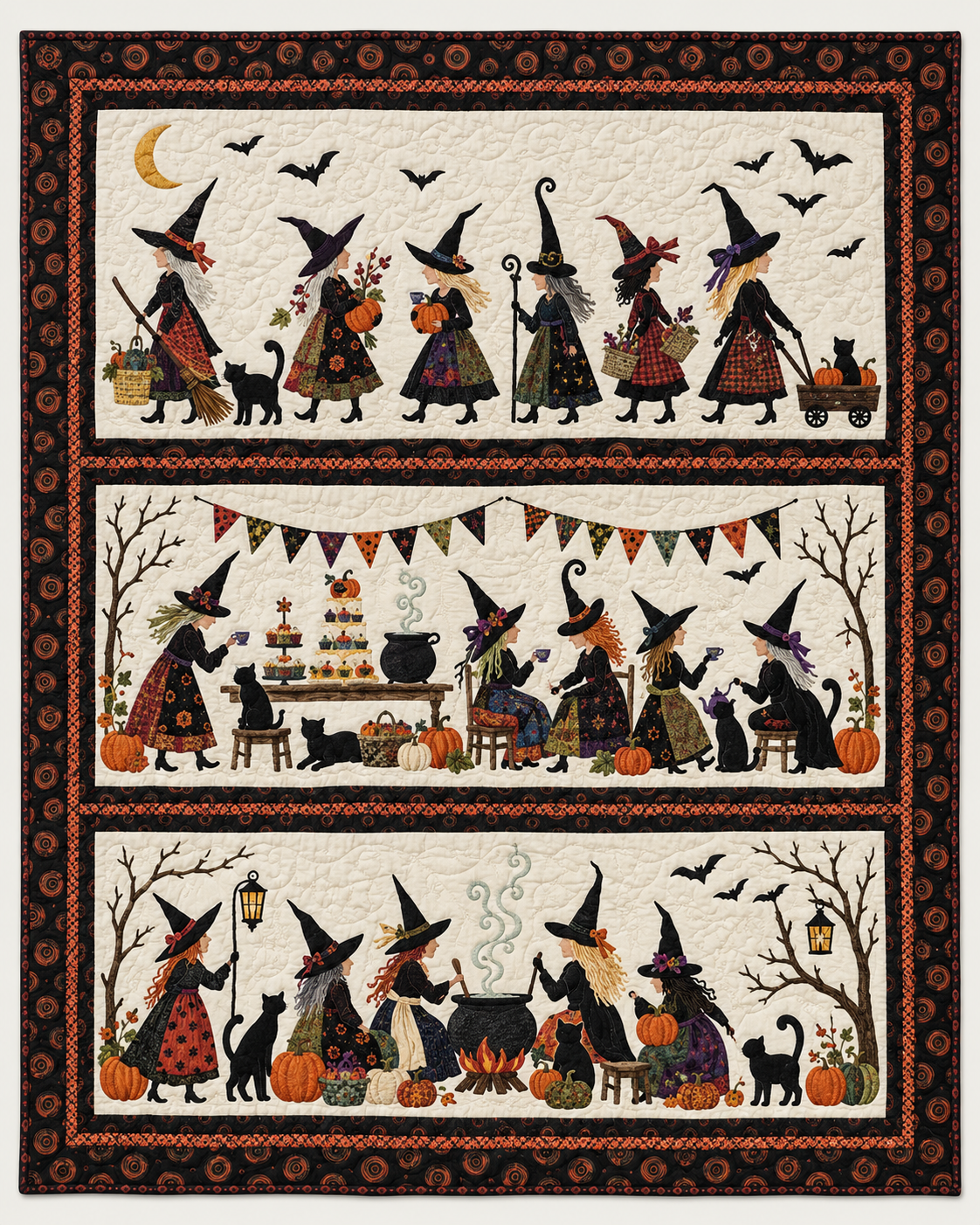 Witches Gathering TD101026558 Quilt Blanket