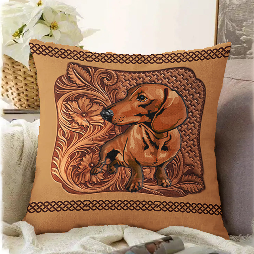 Dachshund PS10112301 Throw Pillow Covers Charming Favor