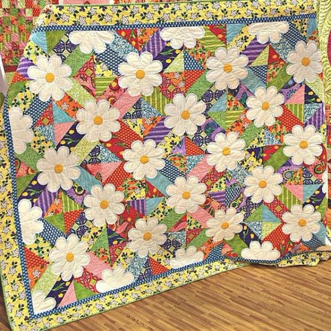 Flower CLM200665 Art Quilt โ Charming Favor