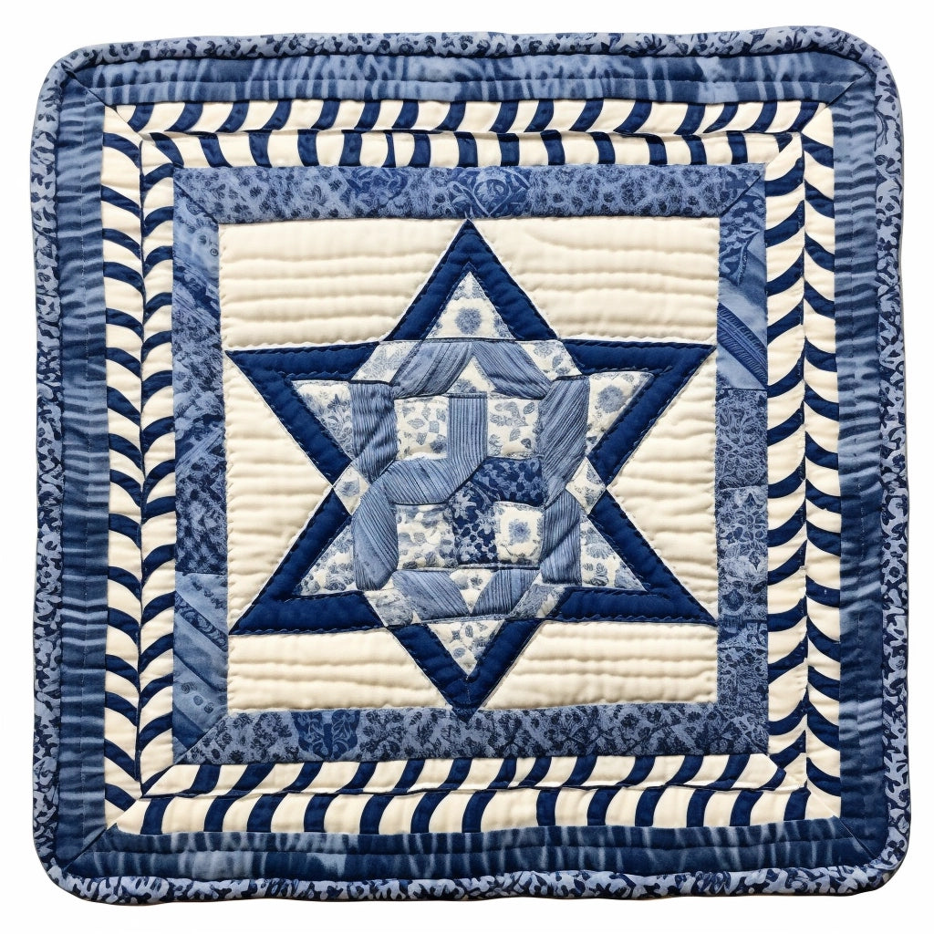 Jewish Star Of David TAI040124336 Quilted Placemats