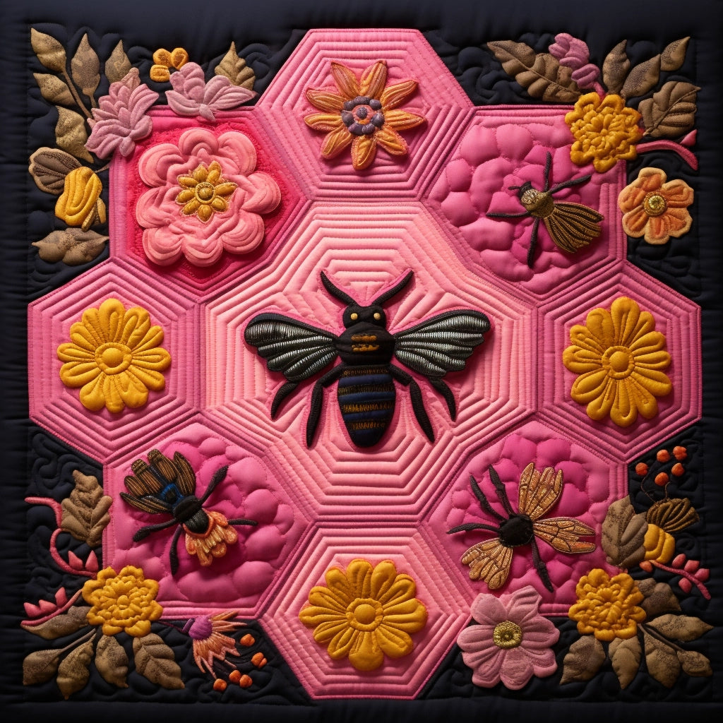Bee TAI260224034 Quilt Blanket