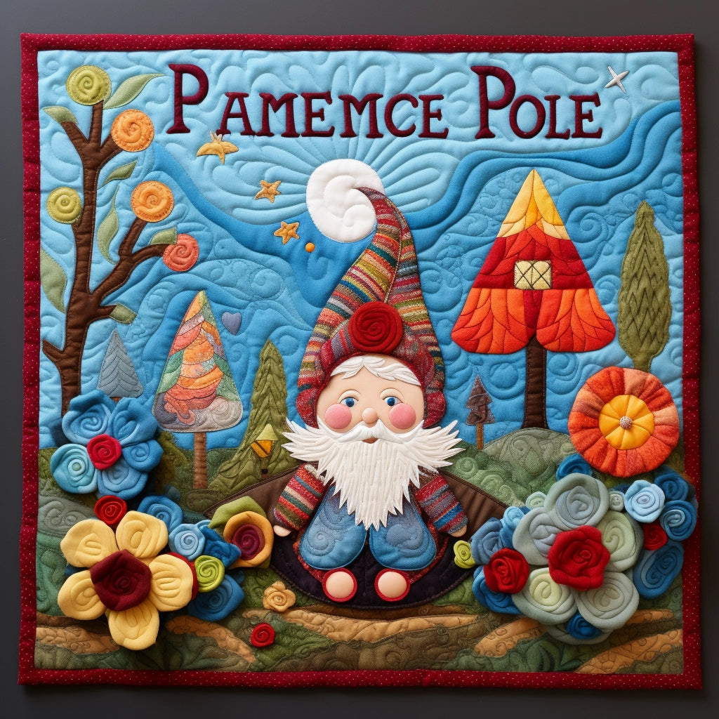 Gnome TAI020324097 Quilted Placemats