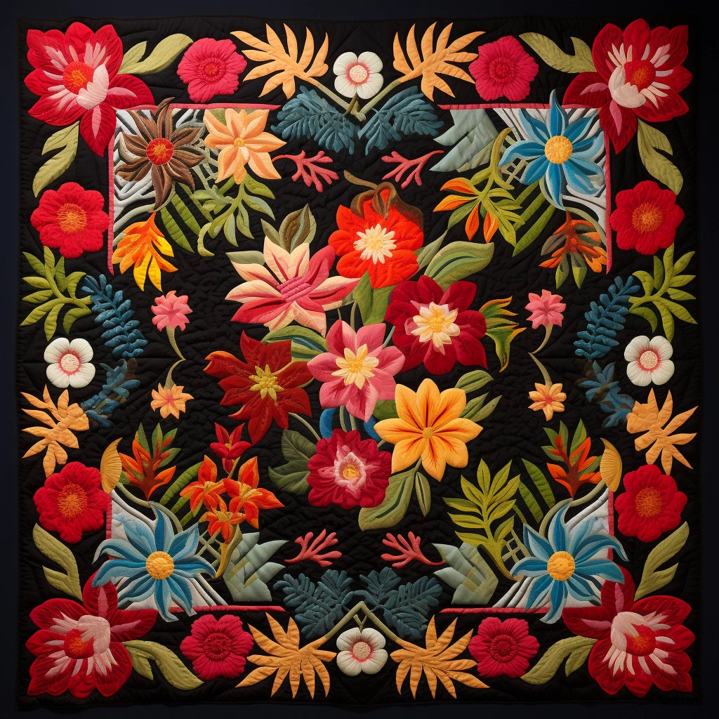 Flower TAI201223027 Quilt Blanket