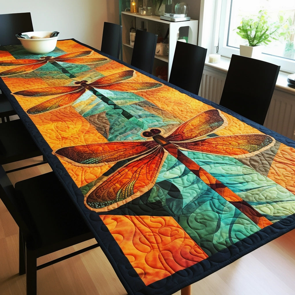 Dragonfly TAI04122317 Quilted Table Runner – Charming Favor