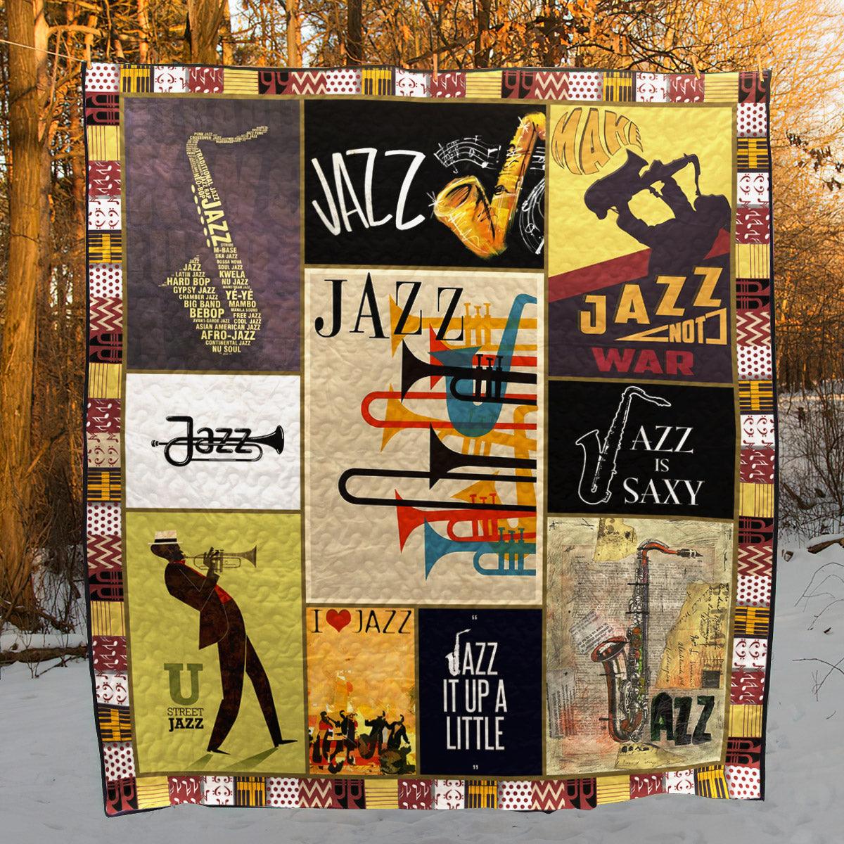 Jazz TN130612 Quilt Blanket
