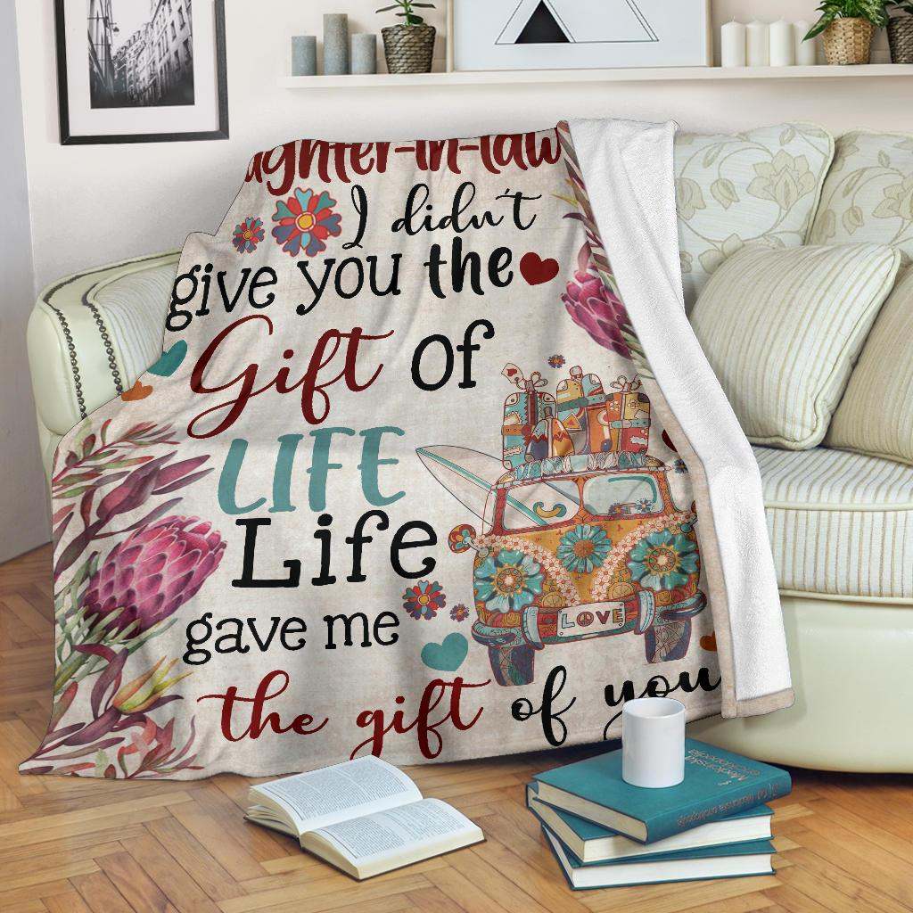TO MY DAUGHTER IN LAW CLA25100958F Sherpa Fleece Blanket