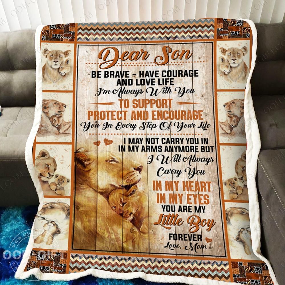 Son You Are My Little Boy CLA01110244F Sherpa Fleece Blanket