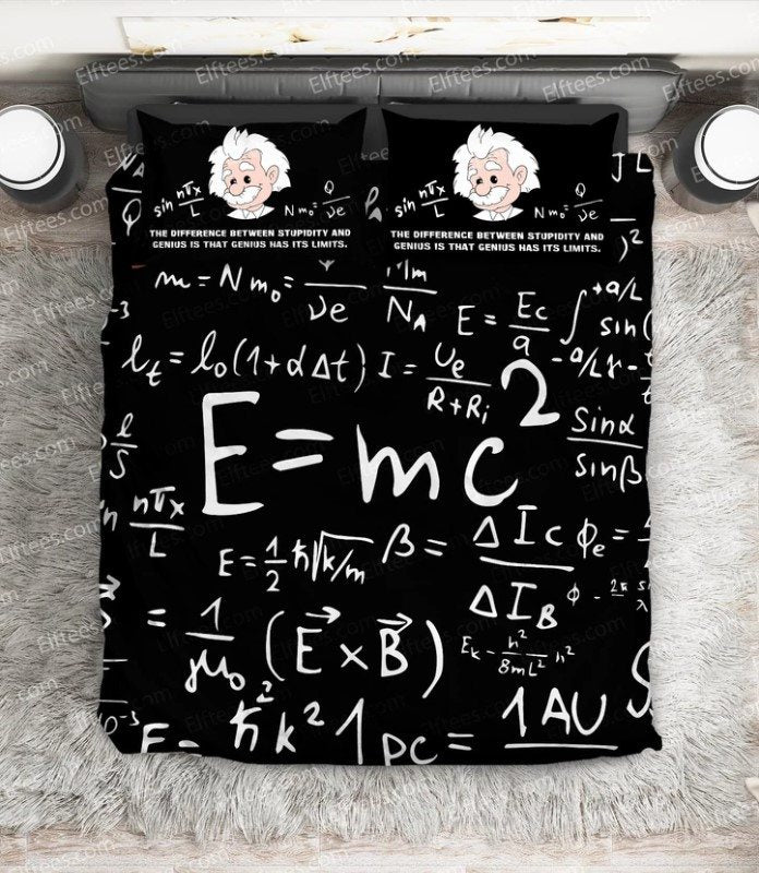 Albert Einstein Funny CLH0811009B Bedding Sets