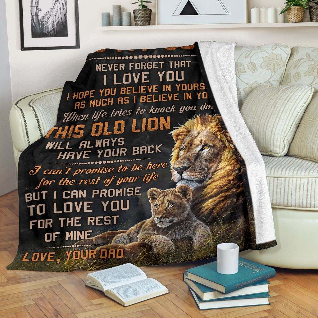 TO MY SON CLA02120339F Sherpa Fleece Blanket