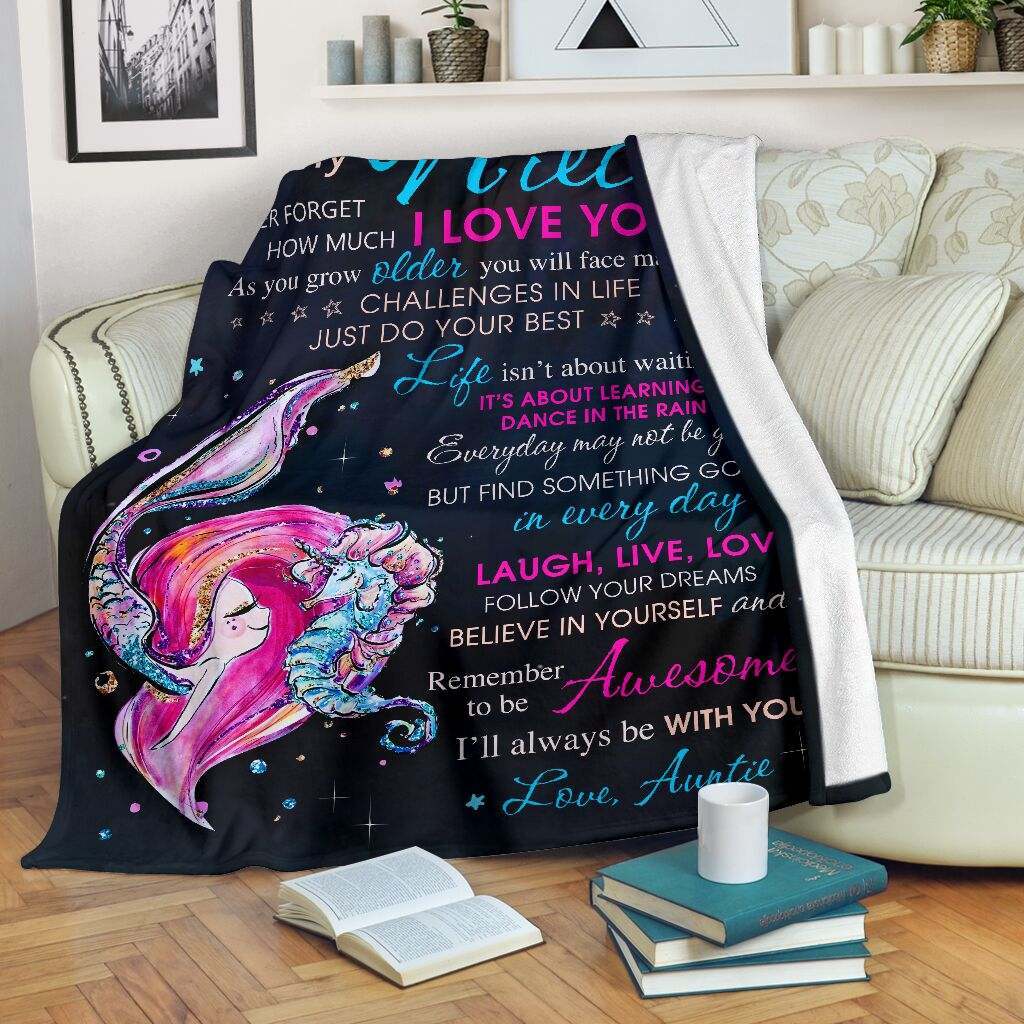 To My Niece CLA02120460F Sherpa Fleece Blanket