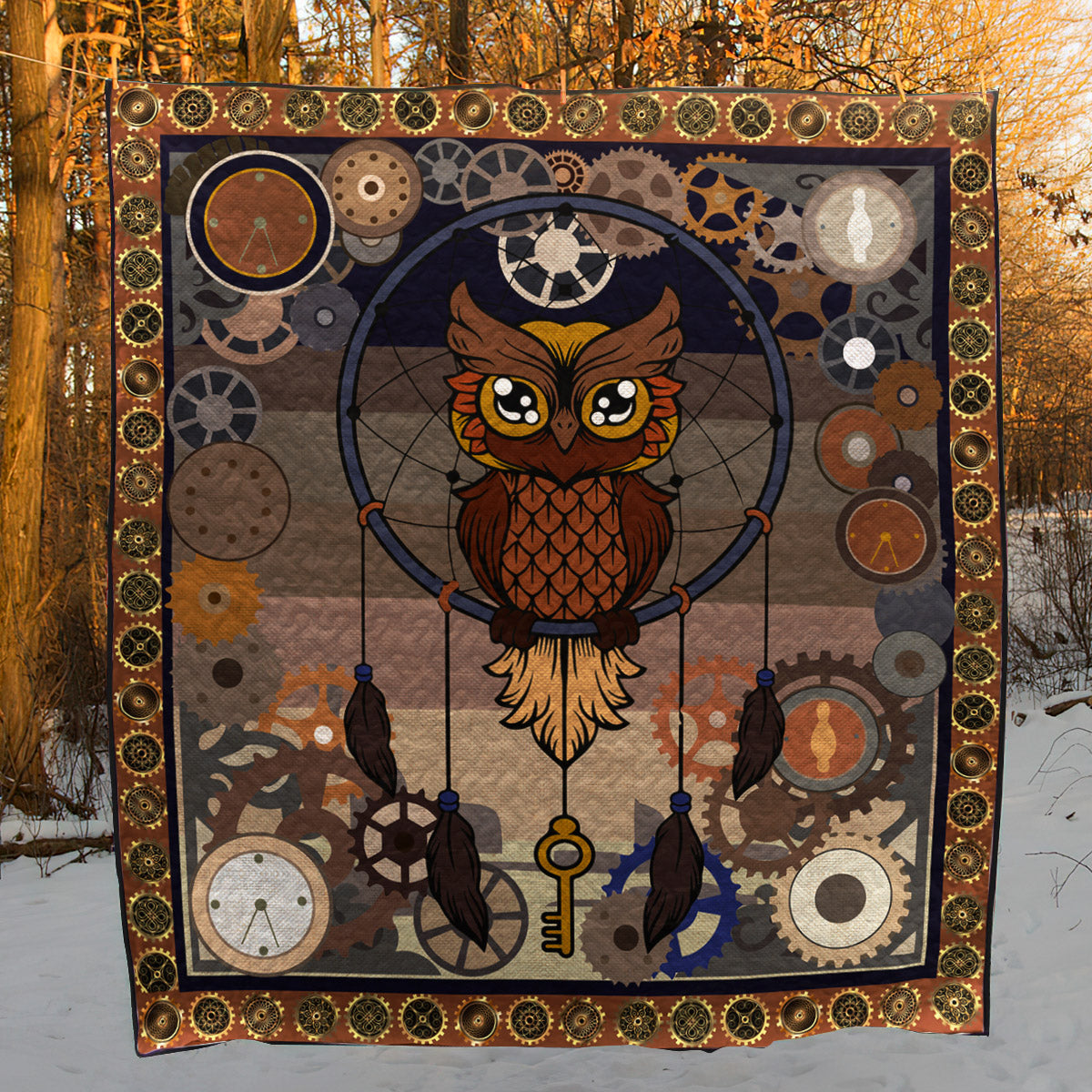 Owl BT270629 Quilt Blanket