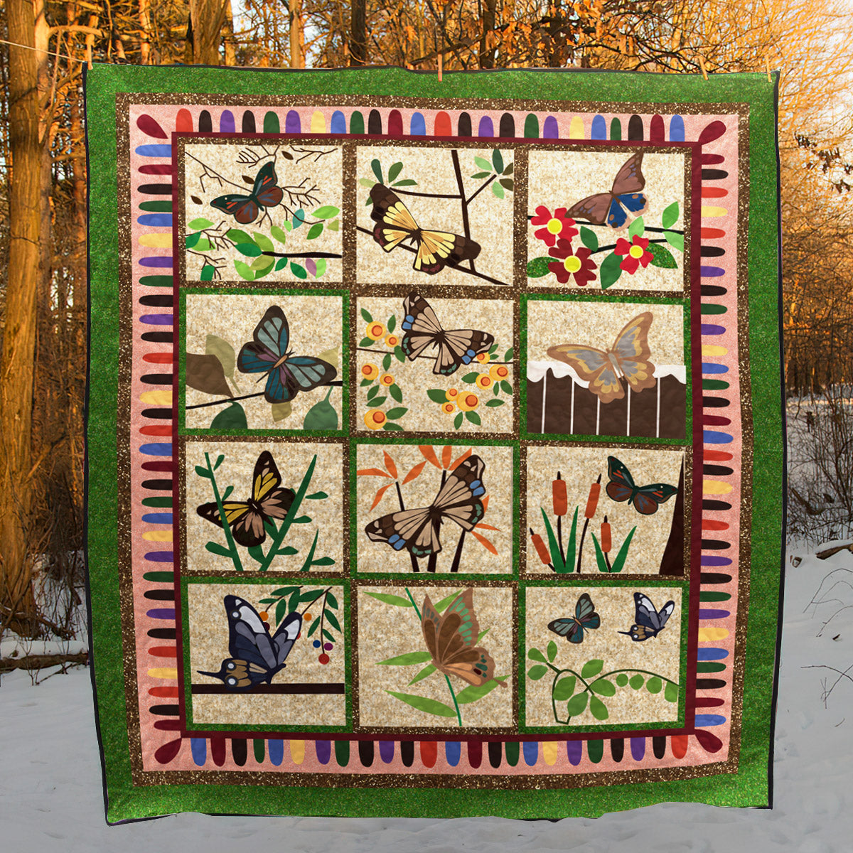 Butterfly BL280604 Quilt Blanket