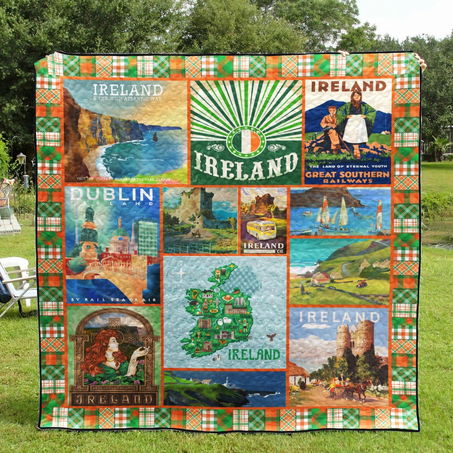 Ireland TU270642 TBG Quilt Blanket