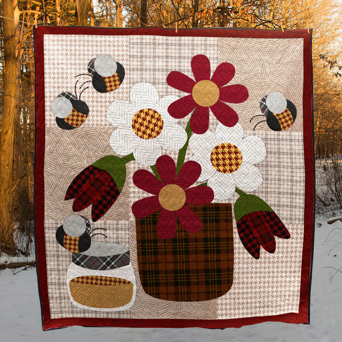 Bee HM010703 Quilt Blanket