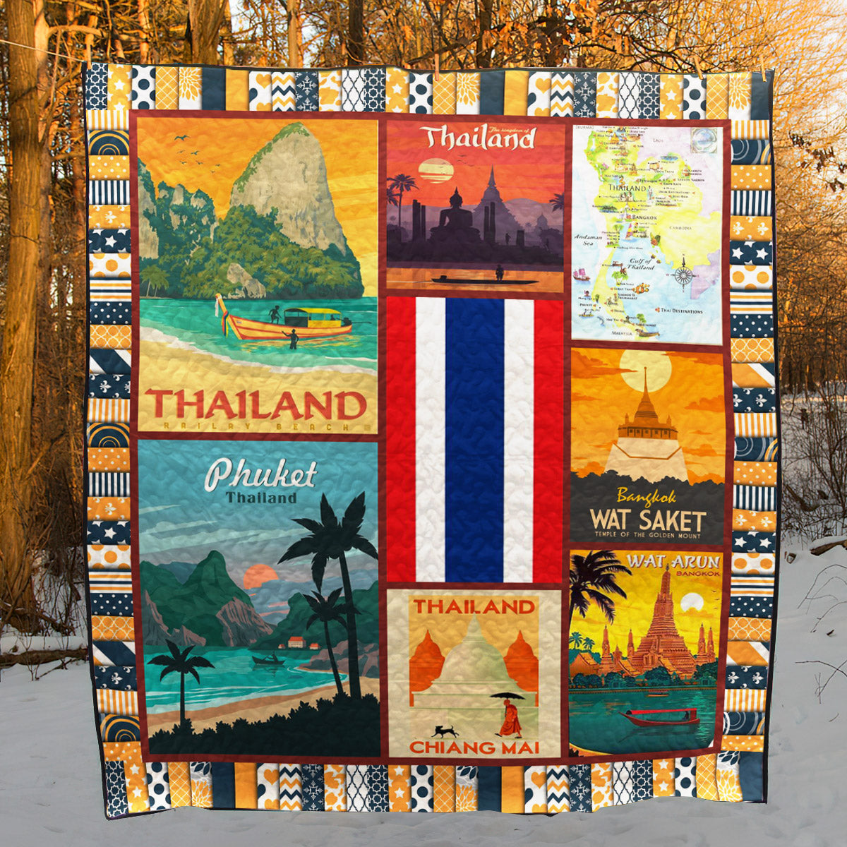 Thailand LI030720A TBG Quilt Blanket