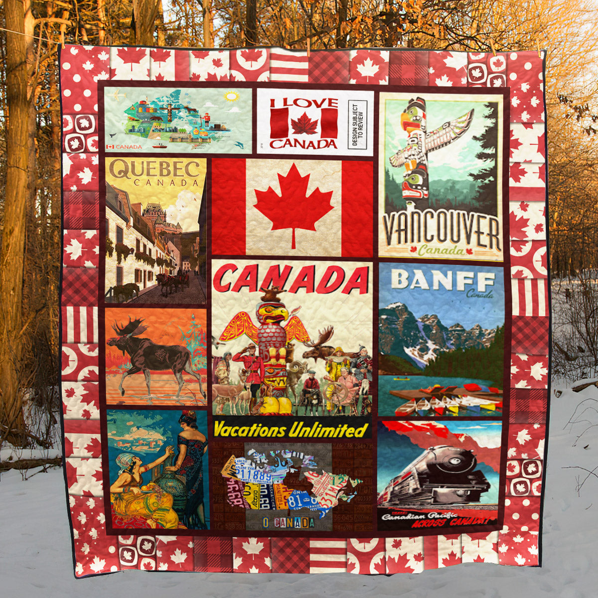 Canada BI040719B TBG Quilt Blanket