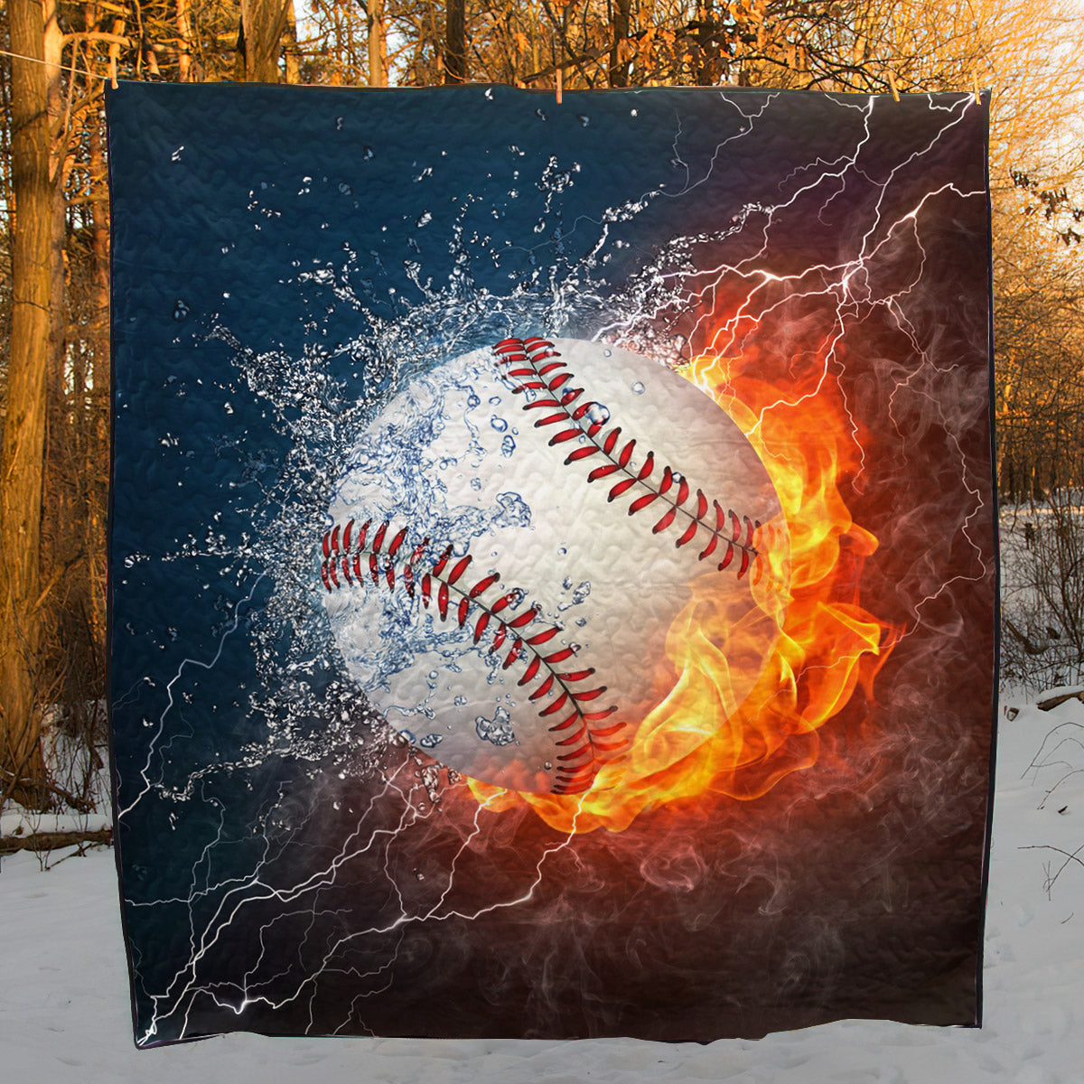 Baseball TL080702 Quilt Blanket