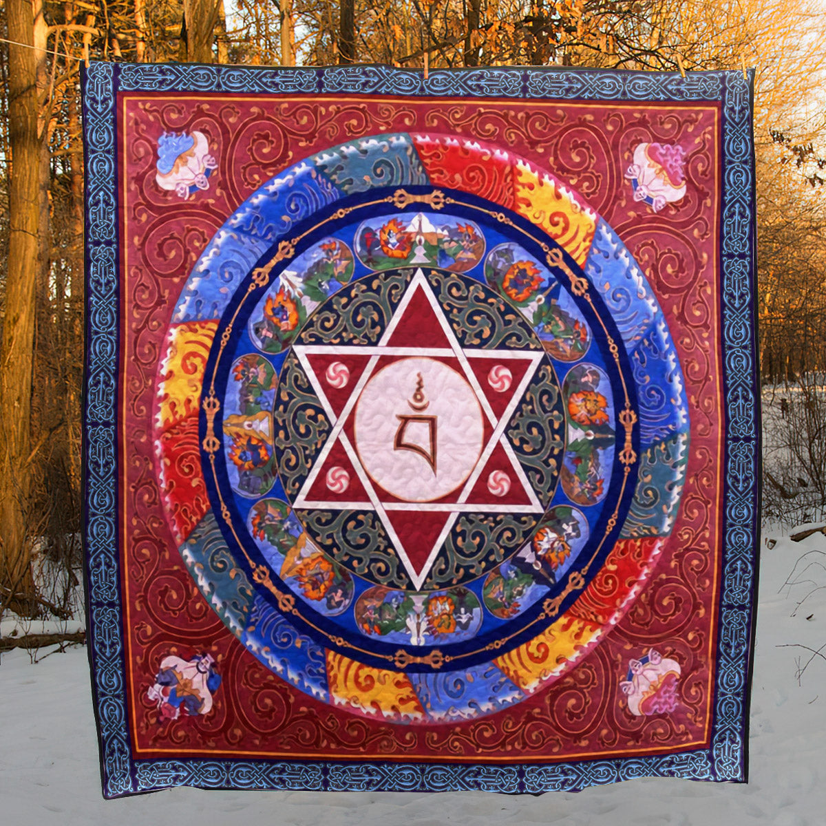 Pagan Calendar NT120722 Quilt Blanket
