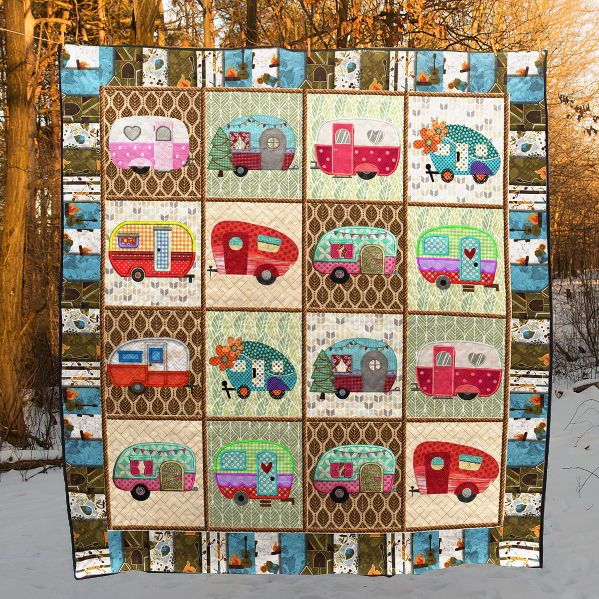 Camping NG130702B TBG Quilt Blanket
