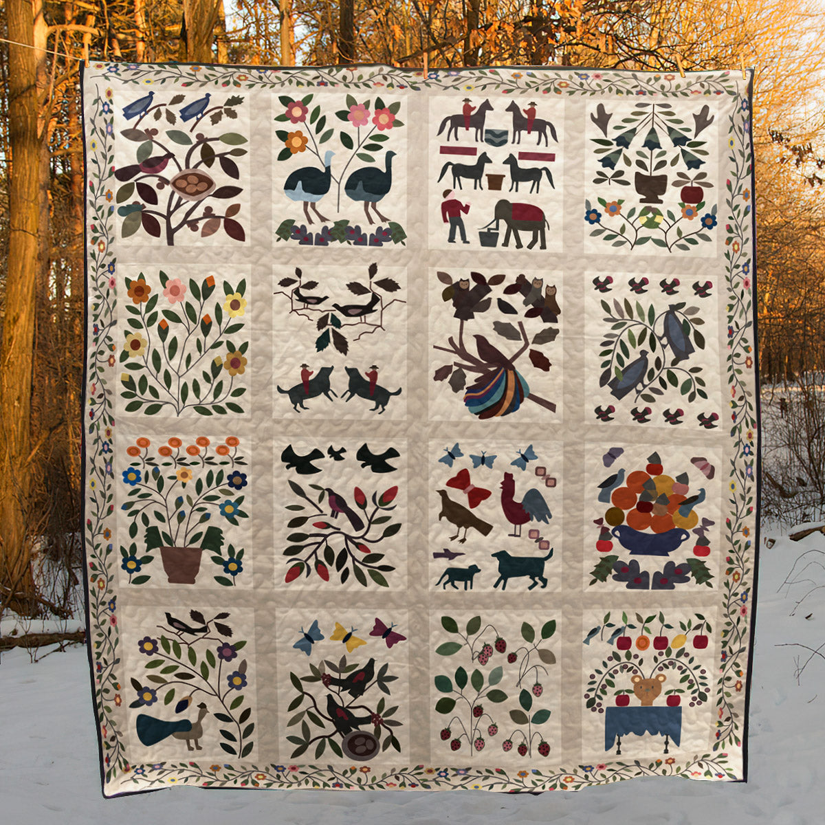 Animal BL130701 Quilt Blanket